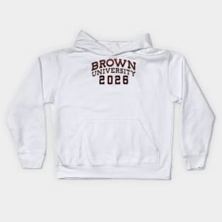 Brown University Class of 2026 Kids Hoodie